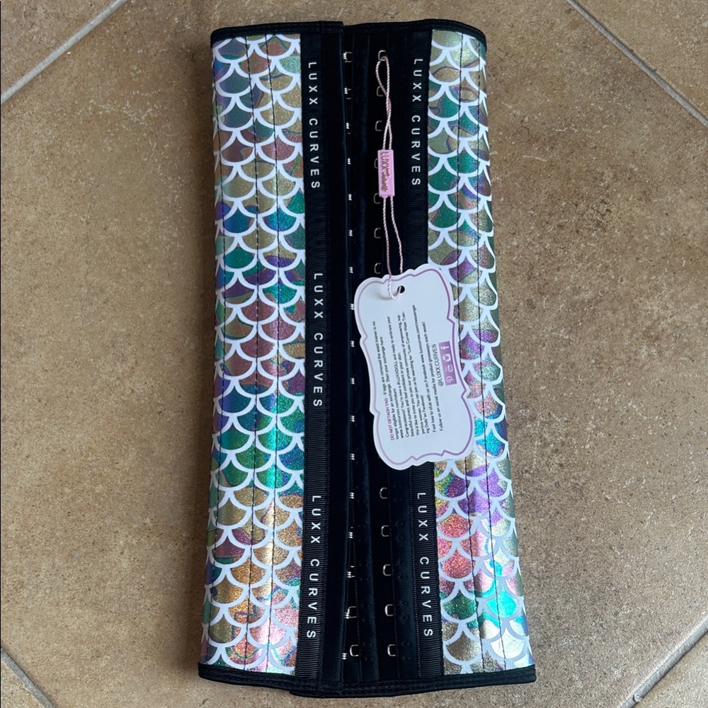 New in package Luxx Curves Mermaid size xsmall, long torso Waist Trainer